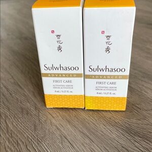 Sulwhasoo Advanced First Care Activating Serum 8 ml × 2 •‎ Travel Minis • NWT